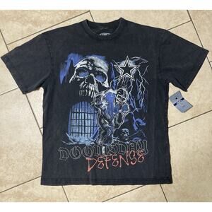 Post Malone Dallas Cowboys Big Ass Stadium Tour Doomsday Defense Shirt Medium
